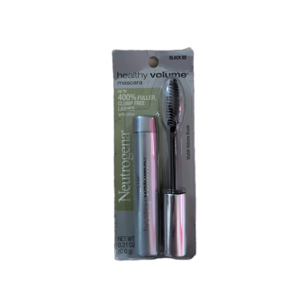 Neutrogena Healthy Volume Mascara Black Brown 02 Clump‎ Free 0.21oz